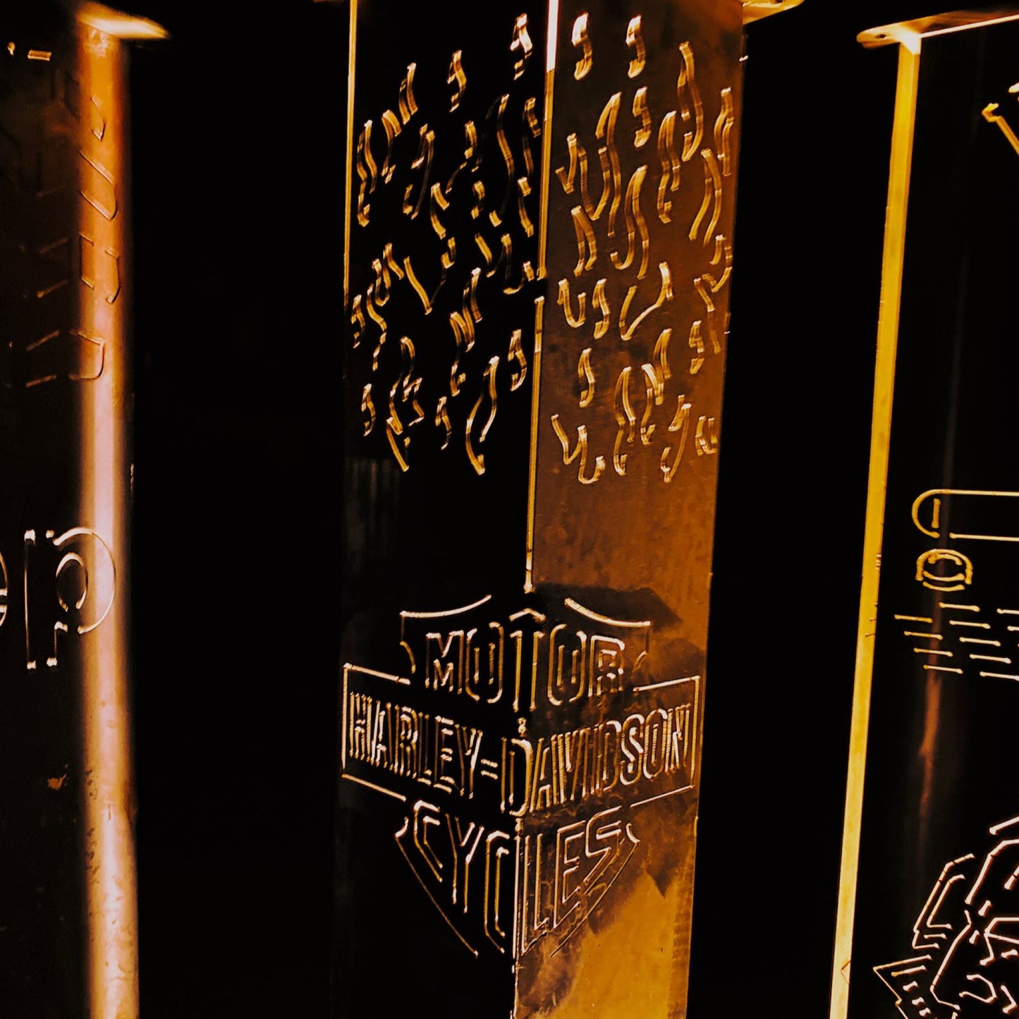 Harley Davidson with Flames DIY Smudge Pot