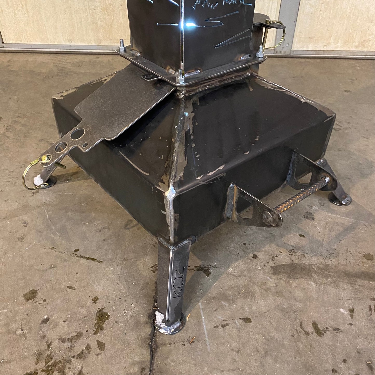 USA Military Branches Welded Smudge Pot