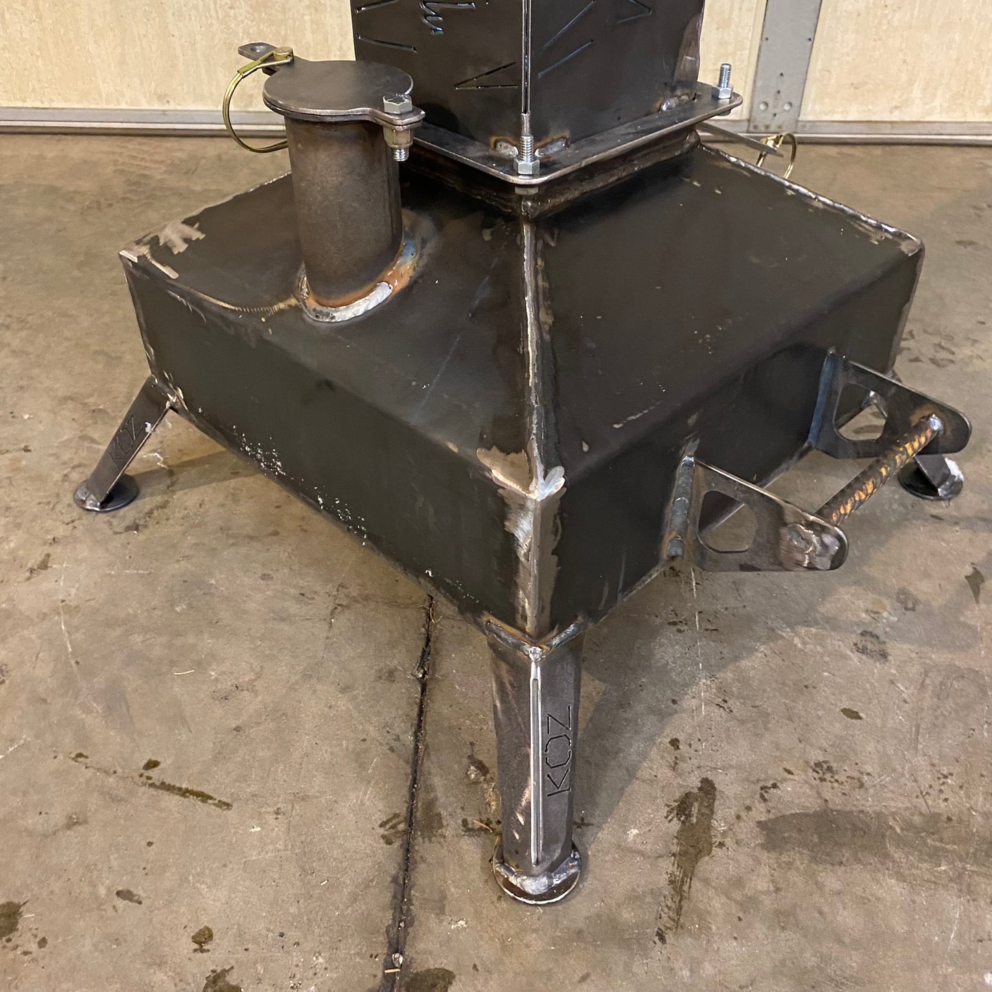 USA Military Branches Welded Smudge Pot