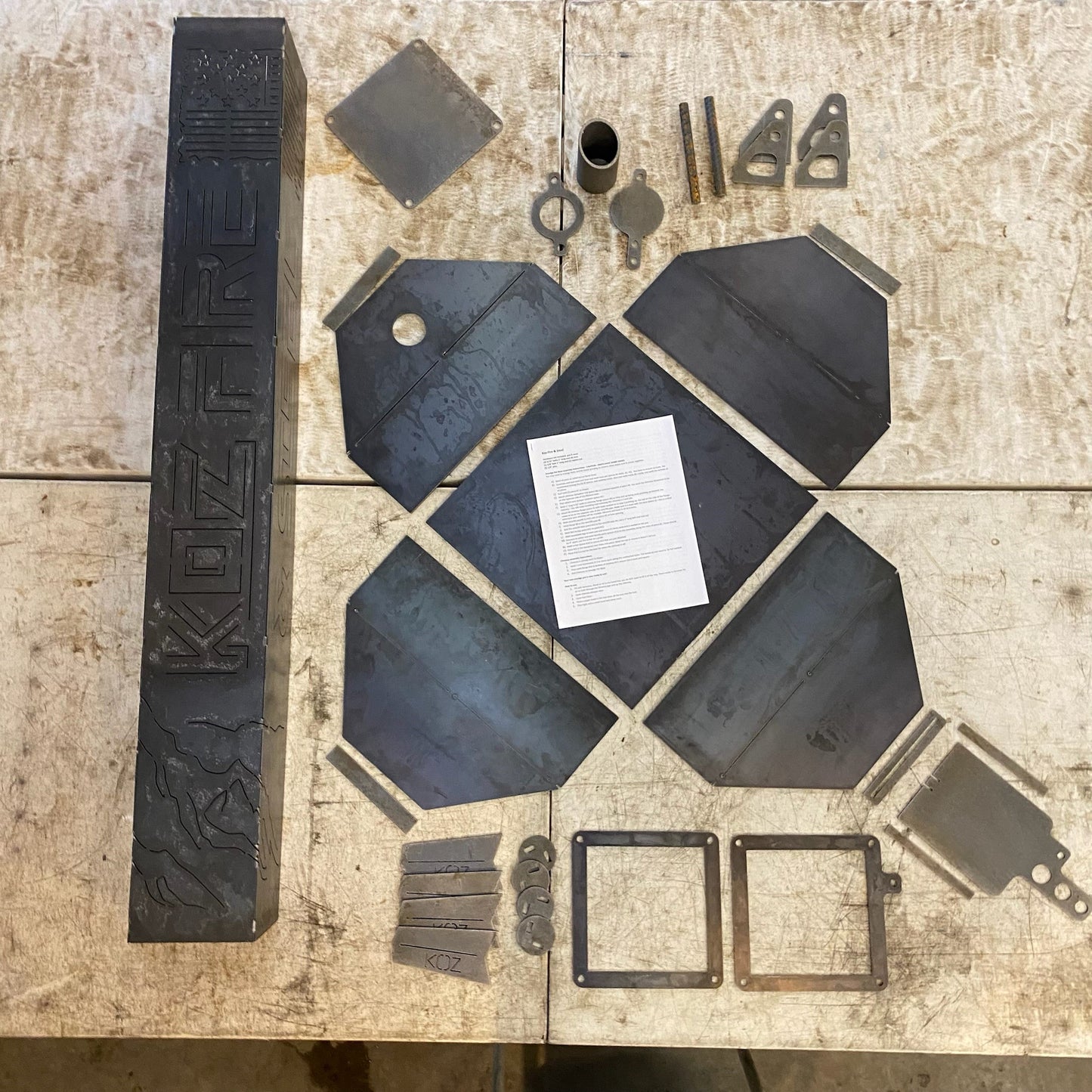 Jeep Horizontal Tire Track & Mountains DIY Smudge Pot