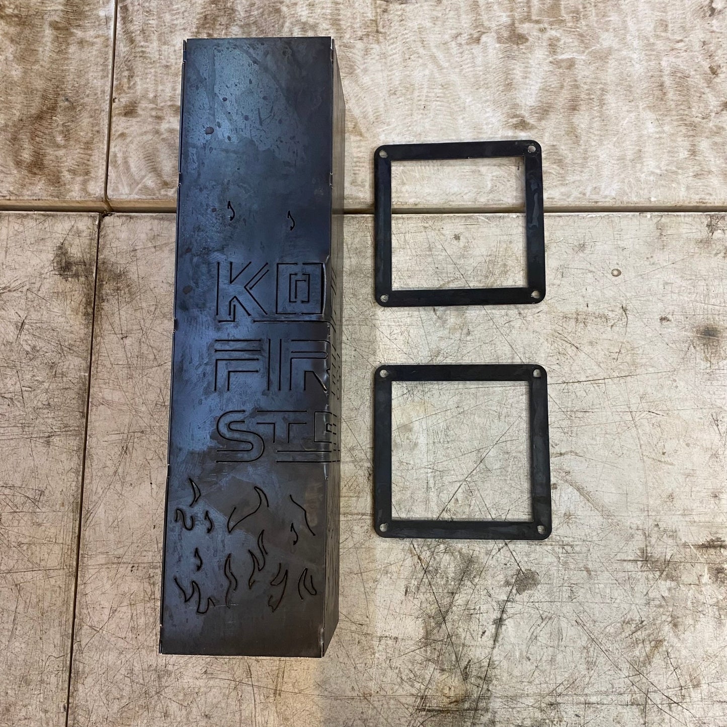 DIY 24" Chimney Extension - Tire Treads