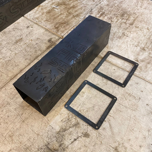 Welded 24" Chimney Extension