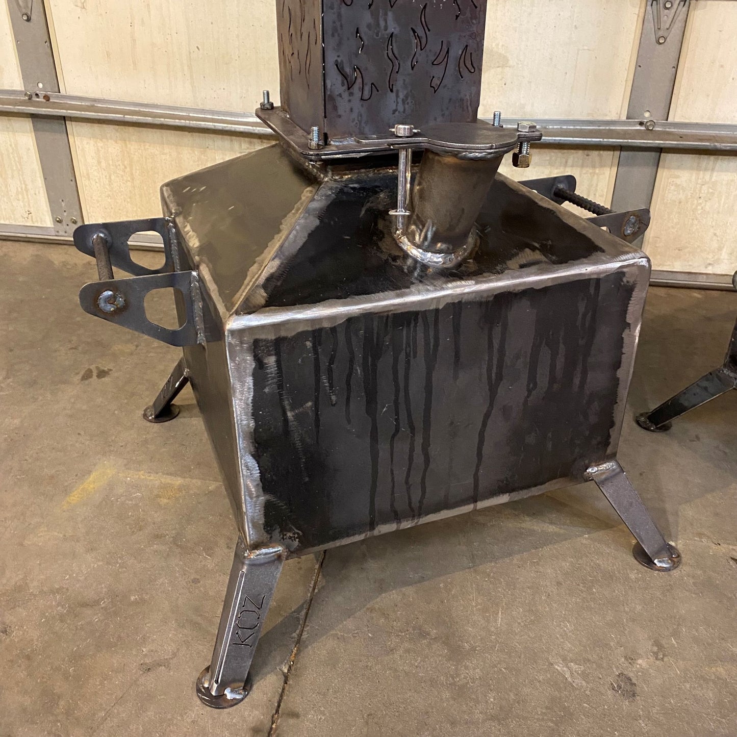 USA Military Branches Welded Smudge Pot