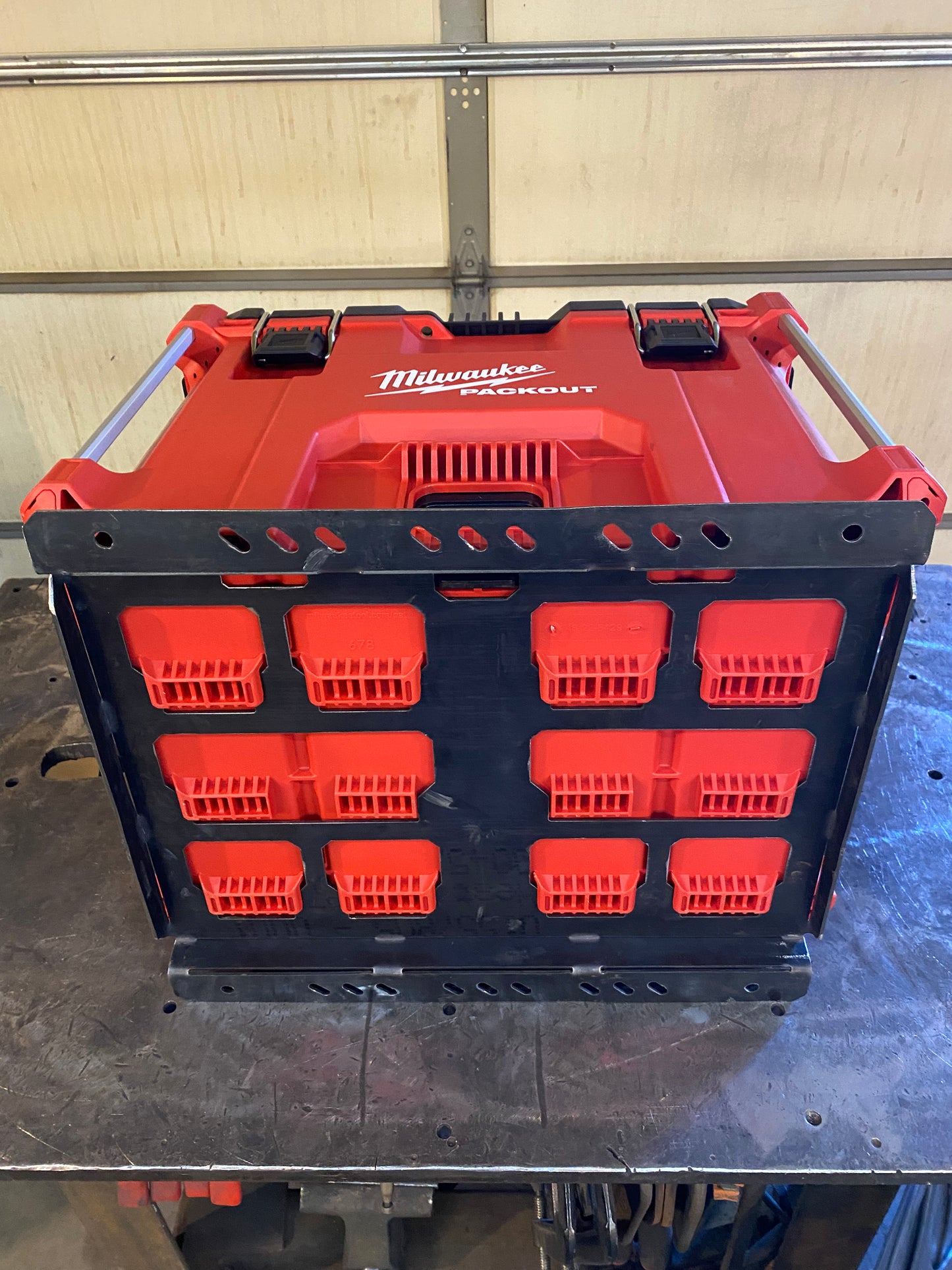1.0 Full Size Mounting Plate for Milwaukee Packout