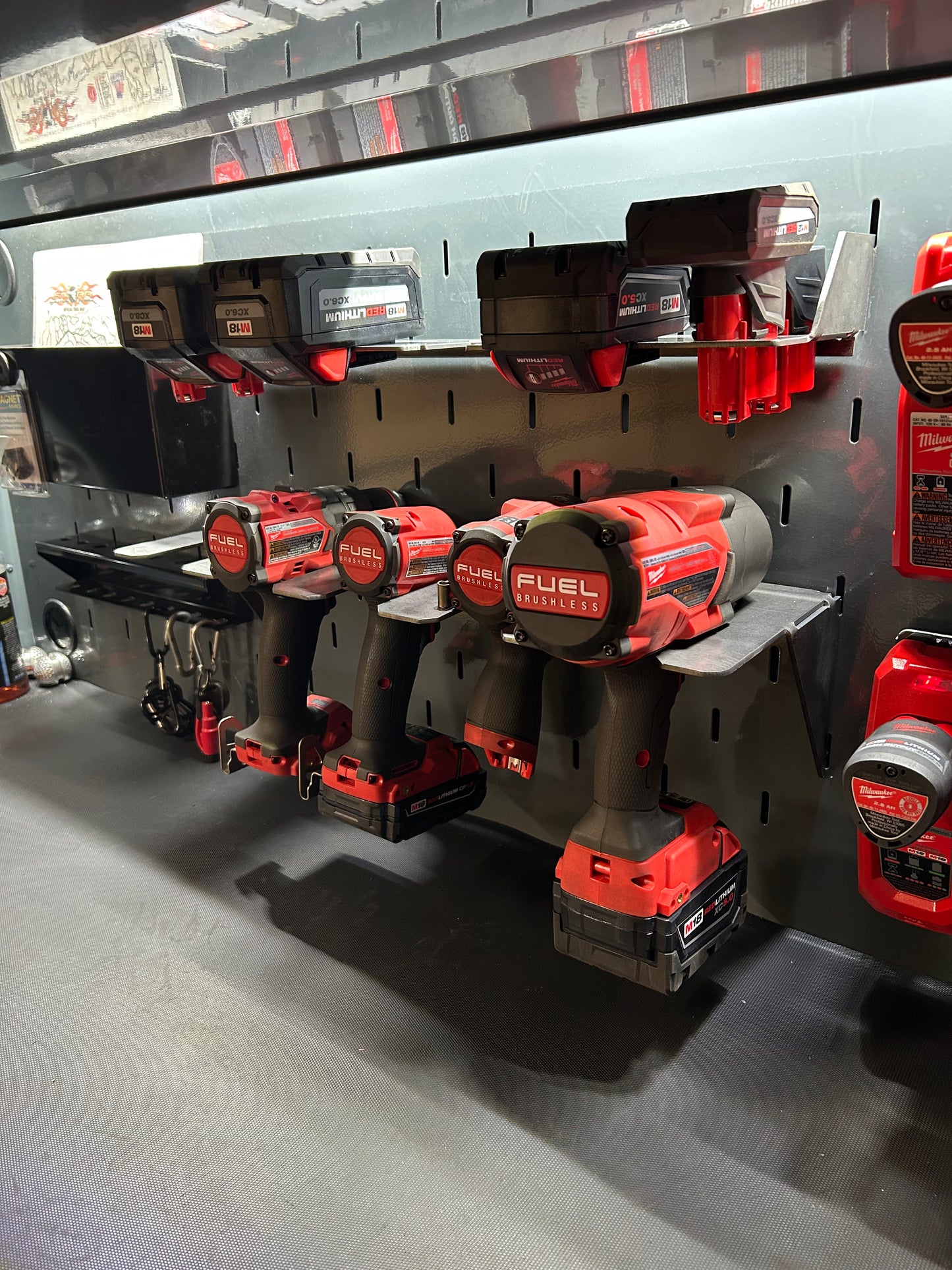 Icon & US General - Tool Mount works with all cordless tool brands