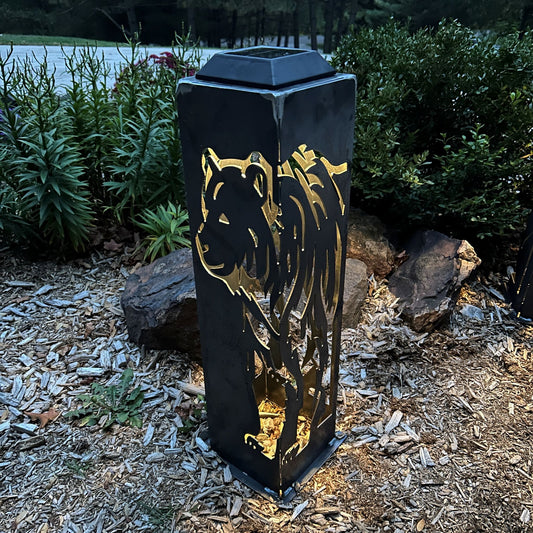 Bear Walking Solar Pillar