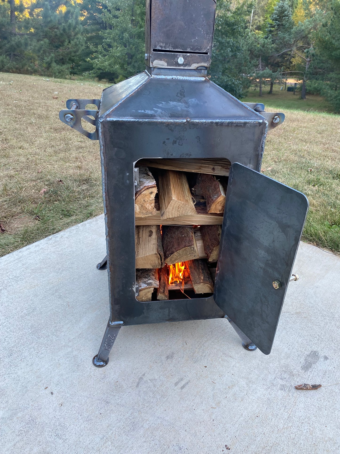 Snowmobiling Welded Smudge Pot